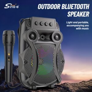 SinG-e ZQS1429: הדליקו את האווירה עם מוזיקה ללא הפסקה וכיף קריוקי!