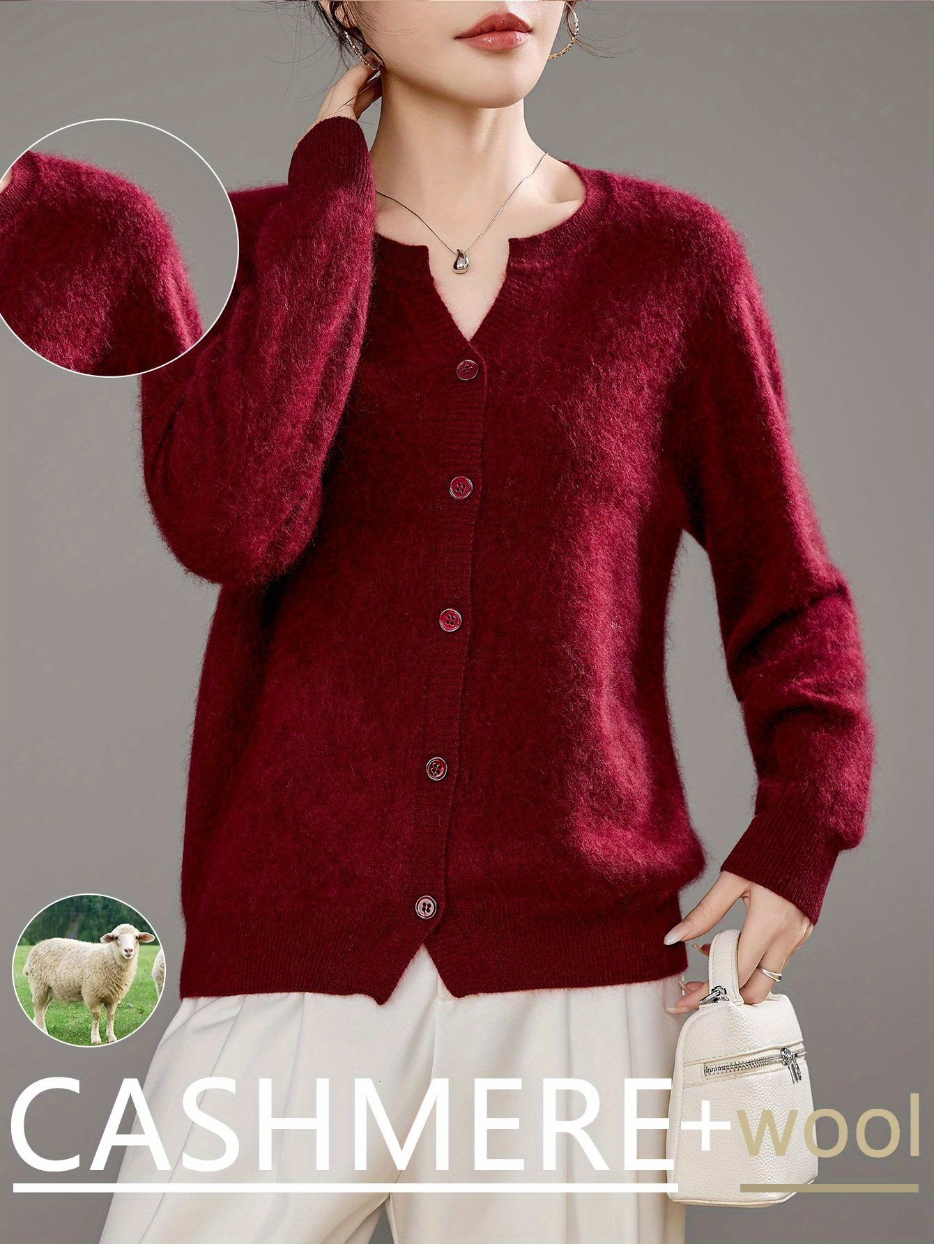 The Luxurious Cloud Sweater: Unparalleled Warmth and Elegance for Winter. - Image 2