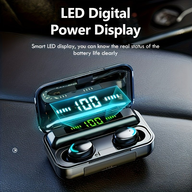 חופש הצליל ללא גבולות: אוזניות F9-5c אלחוטיות חכמות! – תמונה 7