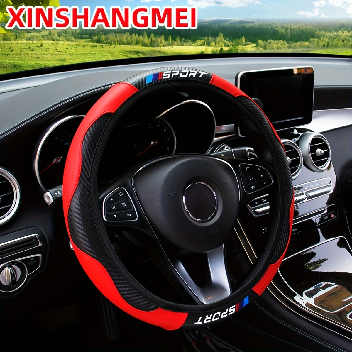 שדרגו את הנהיגה שלכם: כיסוי הגה ספורטיבי יוקרתי! – תמונה 4