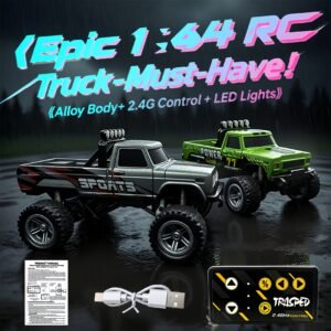 צאו להרפתקה: מכונית שטח מיניאטורית בשלט רחוק!