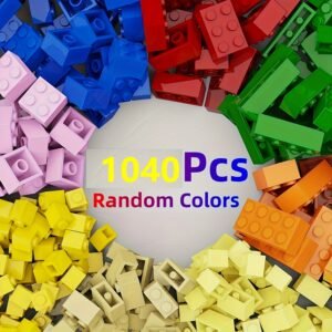 مكعبات البناء الإبداعية الفائقة: 1040 قطعة لمشاريع لا حدود لها!