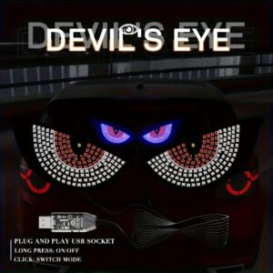 نظرة آسرة لسيارتك: أضواء عين الشيطان LED!