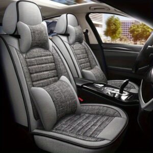 Ultimate Comfort & Enduring Style: Luxury 5-Passenger Car Seat Covers