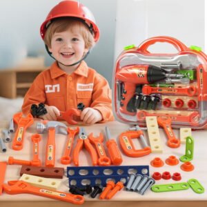 ארגז הכלים של המהנדס הקטן: עולם של הרכבה ויצירה לגיבורי העתיד!