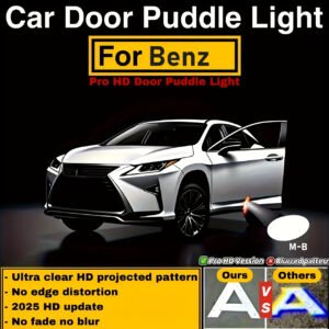 תאורת דלתות מקרן: מגע של יוקרה אלגנטית למרצדס-בנץ