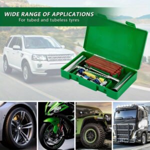 צא לדרך בביטחון! ערכת תיקון הצמיגים המלאה לנסיעה ללא הפסקה.