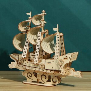 Wooden Nautical Masterpiece: A Puzzle to Decorate Your World!