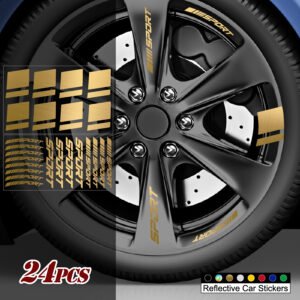 Unleash the Racing Spirit: Premium Sport Wheel Decals!