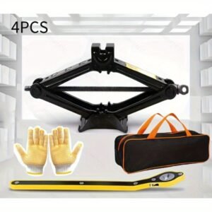 Lift Your Car with Confidence: 3-Ton Manual Jack & Revolutionary Effort-Saving Wrench!