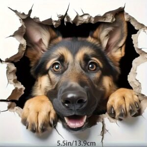 Captivating German Shepherd Gaze: Add a Touch of Loyalty!