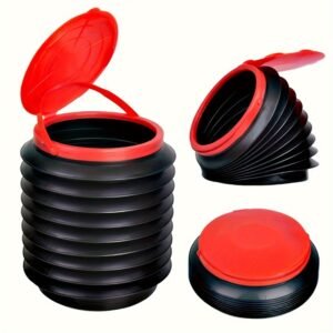 وداعاً للفوضى: سلة السيارة المطوية الذكية بسعة 4 لتر!