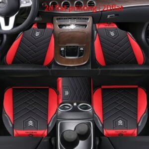 5-Piece Car Floor Mats: Supreme Style & Protection!