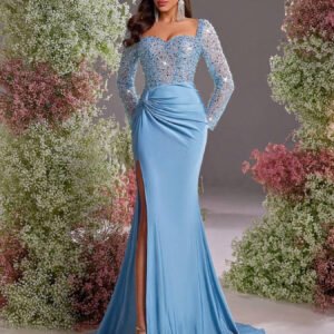 فستان حورية البحر الساحر: تألقي ببريق لا يُنسى في كل سهرة