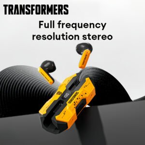 חוו את עוצמת הצליל: אוזניות טרנספורמרס TF-T51 אלחוטיות!