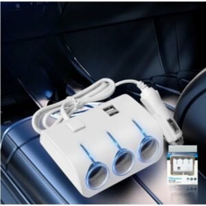 The All-in-One Car Charger: Triple Power at Your Fingertips!