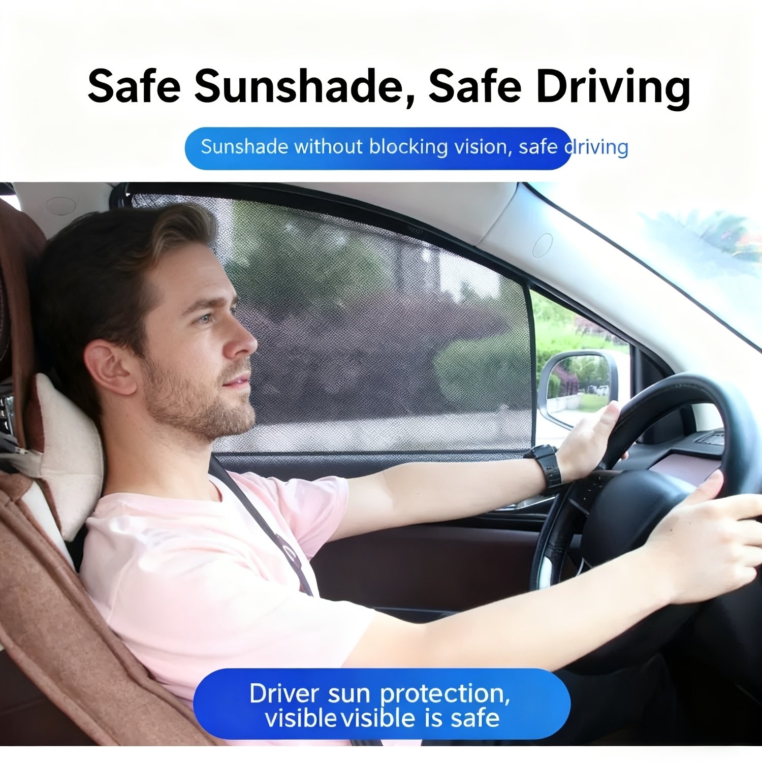 Magnetic Car Sun Shield: Unparalleled Protection, Privacy, and Comfort! - Image 8