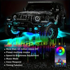 أشعل طريقك: إضاءة عجلات LED الذكية لتجربة قيادة لا مثيل لها!