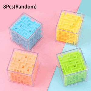 متاهات الألوان ثلاثية الأبعاد: 8 ألعاب لذكاء متوهج ومرح لا يتوقف!