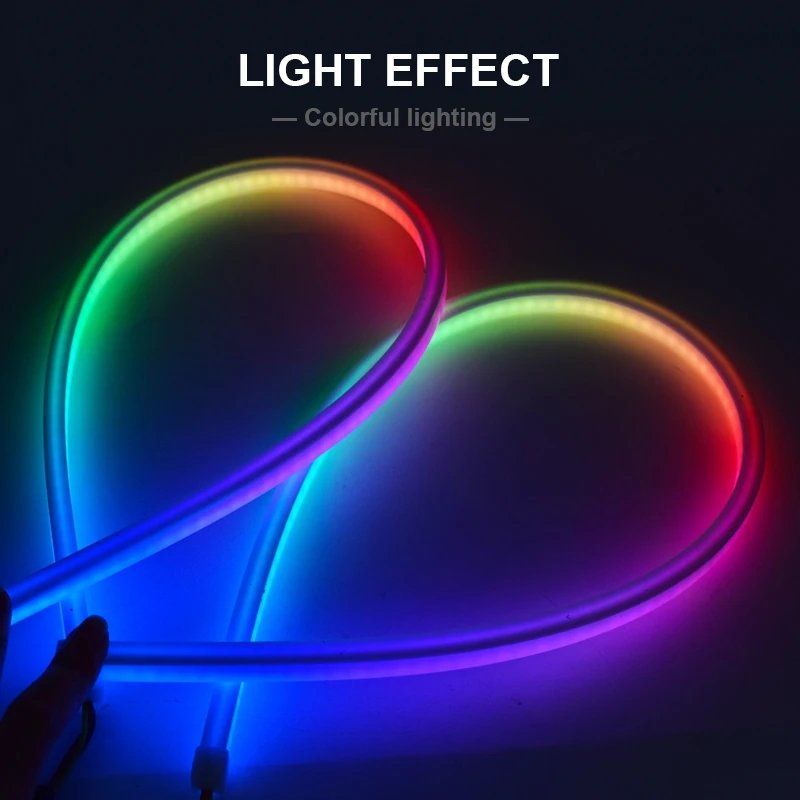 أضف لمسة مستقبلية: شريط LED المتدفق الذكي لسيارتك! - الصورة 5