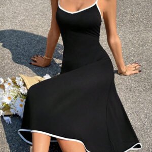 فستان ميدي كاجوال: أناقة الألوان المريحة لكل يوم!