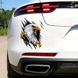 Majestic Wings: Giant Eagle Decals for Your Vehicle