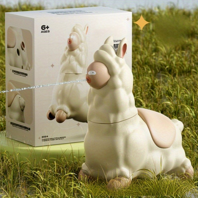 אקדח מים אלפקה חמוד: גיבור הכיף של הקיץ ומפזר הצחוק! – תמונה 2