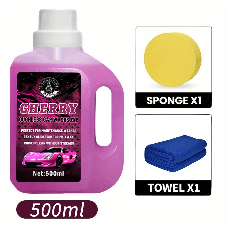 Unreal Shine and Unmatched Protection with Pink Car Wash Foam! - Image 3