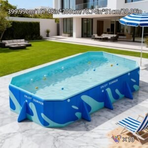Your Portable Summer Oasis: The Deep and Foldable Dream Pool!