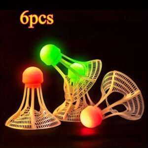 تألق في الظلام: كرات الريشة المضيئة فائقة المتانة!