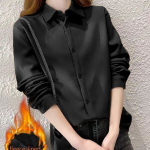 الأناقة الدافئة: قميصك الشتوي المثالي