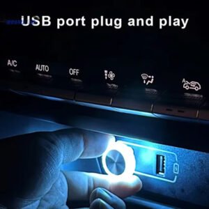 תאורת USB LED לרכב: אווירה קסומה בלחיצת כפתור!