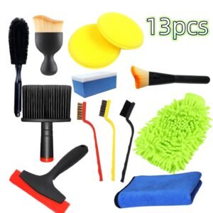 Unlock Your Car's Brilliance: 13-Piece Comprehensive Car Care Kit