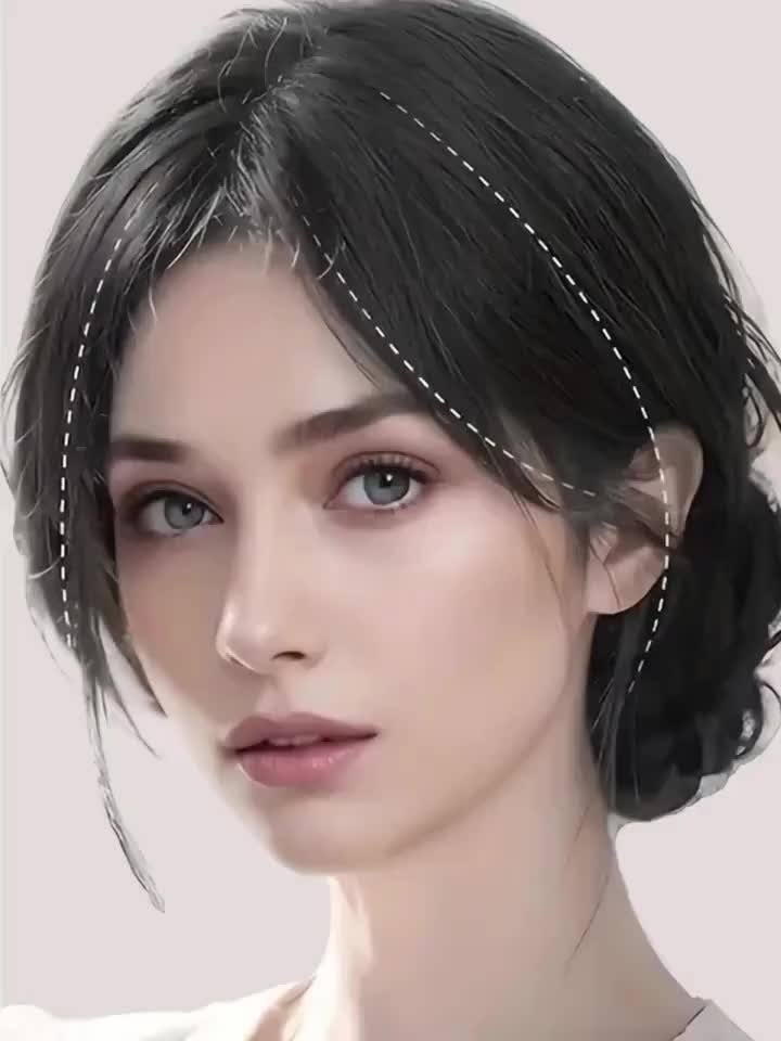 Dazzle with Confidence and Allure: The Magical Clip-On Front Bangs! - Image 8