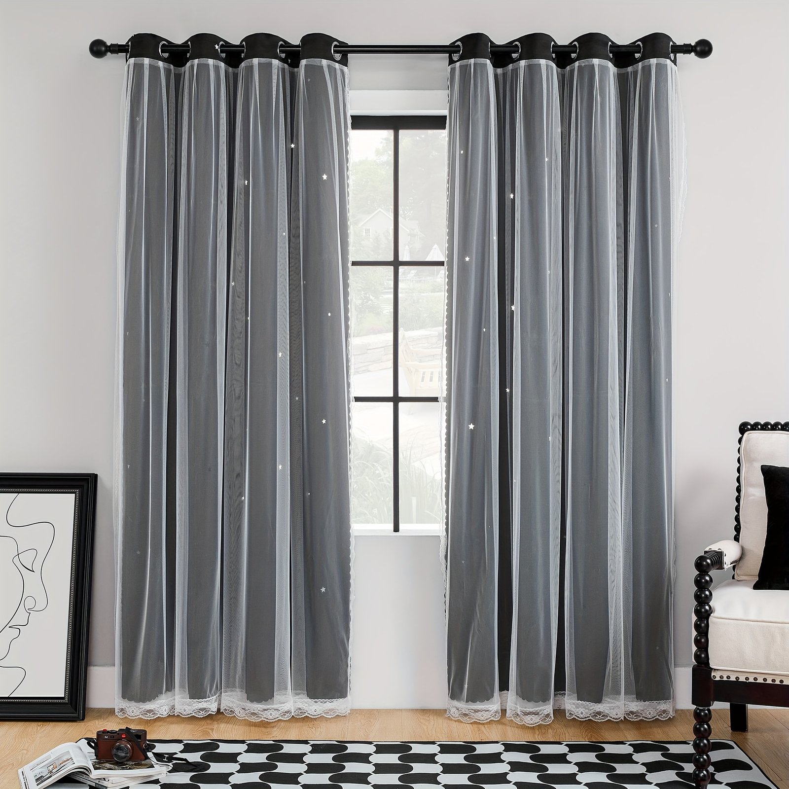 Serenity and Style: Double Blackout and Insulated Curtains for Your Home - Image 15