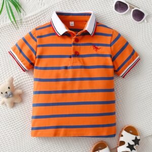 Boys' Summer Polo Shirt: Style, Comfort, and Fun for Every Adventure!