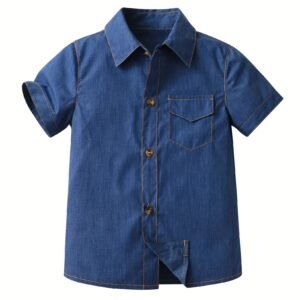 أناقة الصيف والمغامرة: قميص الأولاد المثالي لكل يوم!