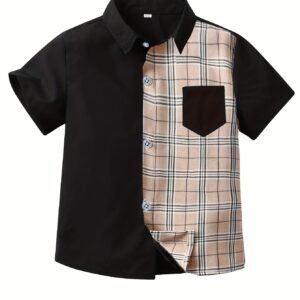 أناقة الصيف لأبطالك الصغار: قميص الكاروهات المميز!