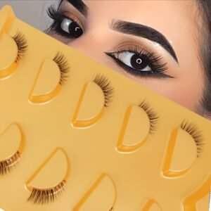 עיניים מהפנטות ללא מאמץ: ריסים מלאכותיים נדבקים עצמית 'עין החתול' (D-Curl)
