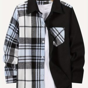 Boys' Colorful Shirt: Modern Touch & Irresistible Style!