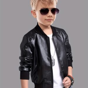 Boys' Motorcycle Jacket: Unmatched Style for Every Adventure!