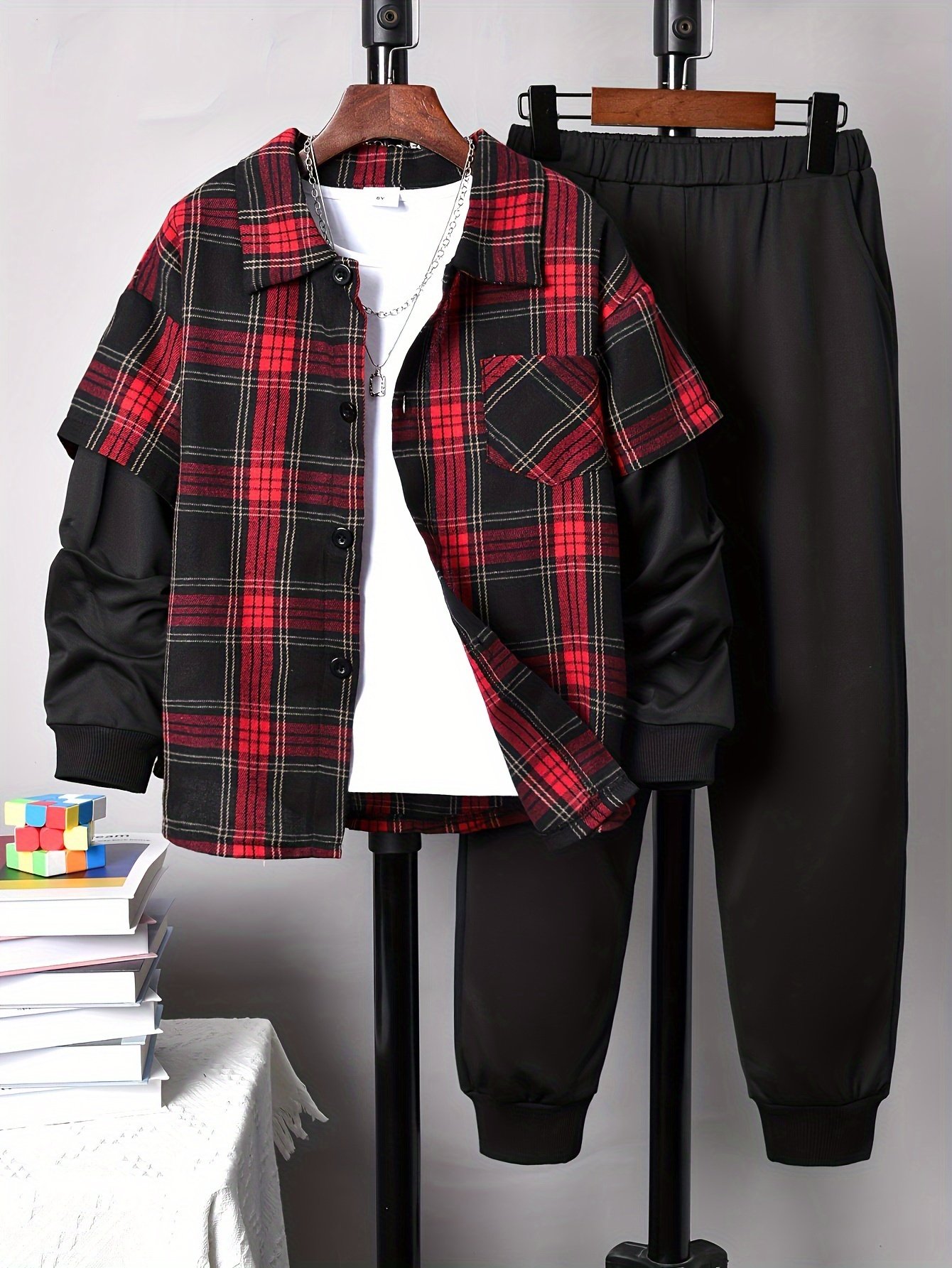 Boys' Modern Elegance Set: Ready for Adventure! - Image 2