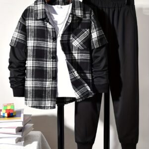 Boys' Modern Elegance Set: Ready for Adventure!