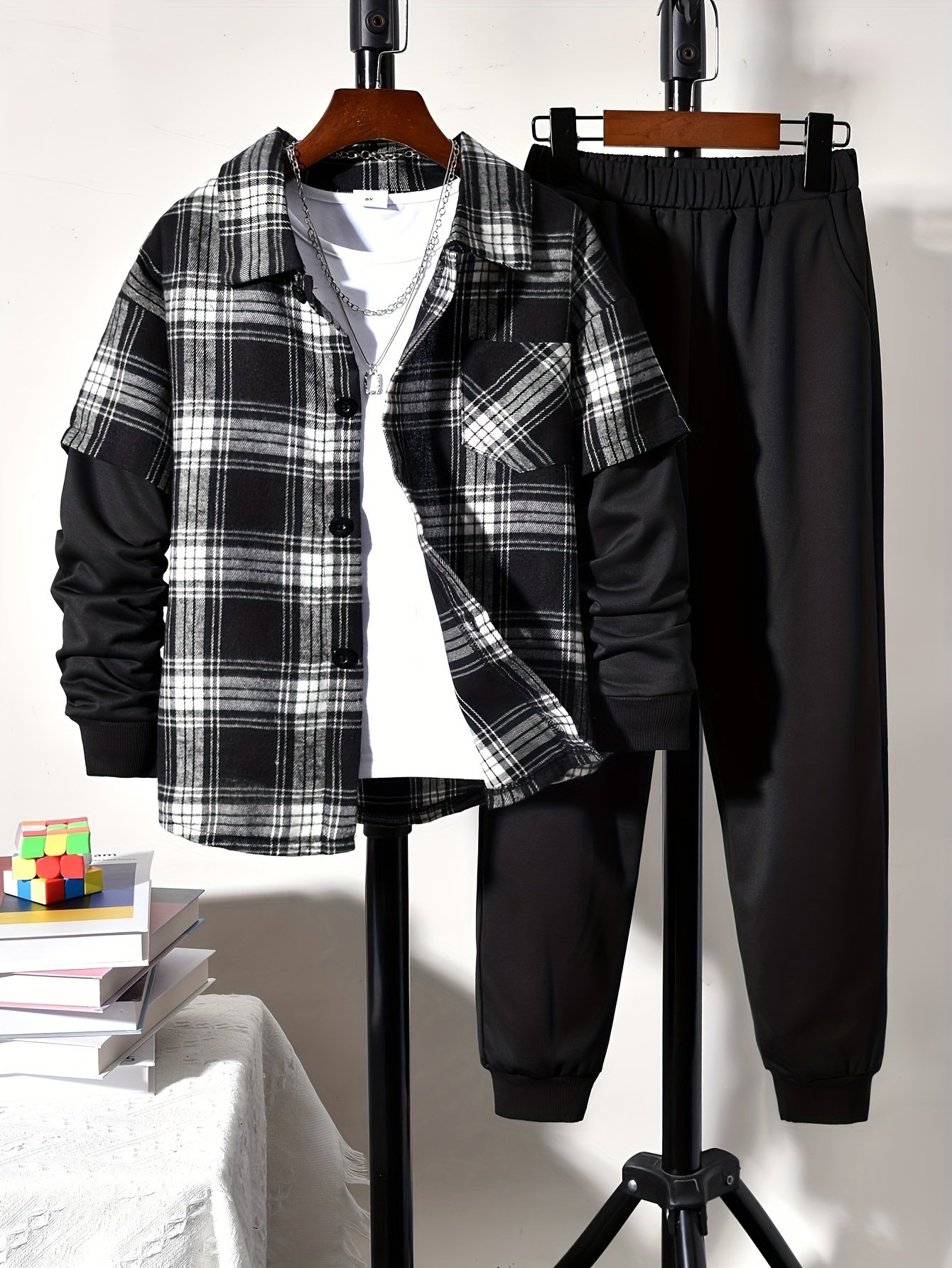 Boys' Modern Elegance Set: Ready for Adventure!