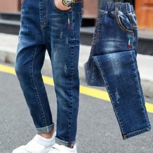 ג'ינס דנים יוקרתי: סגנון ונוחות לילדיכם בכל צעד!