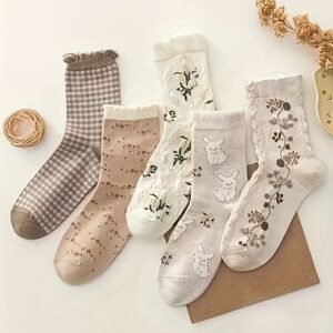 جوارب الأرنب المرحة: خمسة أزواج لأناقة لا تُضاهى!