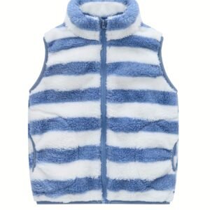 Boys' Fleece Vest: Warmth and Style for Every Adventure!