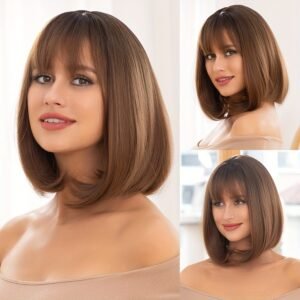 باروكة البوب المموجة: أناقة عصرية وجاذبية فورية!