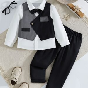 إطلالة الأمير الصغير: طقم العودة للمدرسة البريطاني الفاخر!