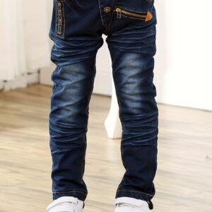 بنطلون الجينز المرن: راحة وأناقة لا حدود لها لطفلك!